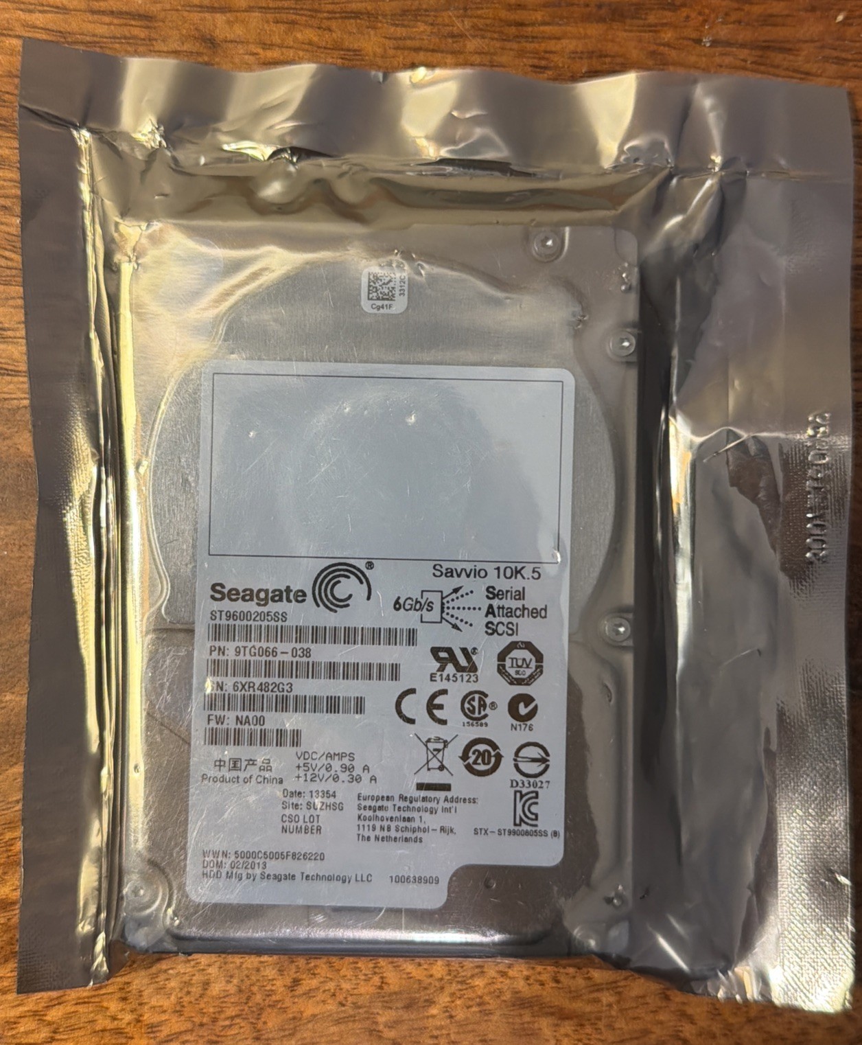 Seagate Savvio ST9600205SS SAS 600GB ST600MM0026 10K.5 64MB 6Gb/s 2.5" HDD
