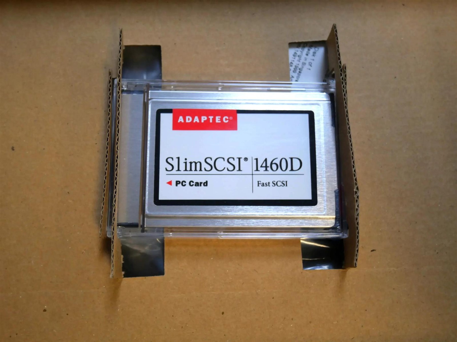 Adaptec Slim SCSI 1460DPC Card - 