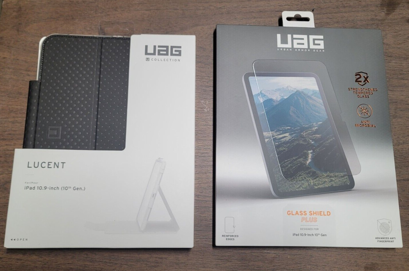 Ends 9/28 11AM PST UAG [U] LUCENT SERIES 10.9" 10TH GEN CASE + Screen Protector