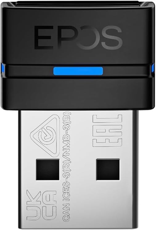 Open Box EPOS Sennheiser BTD 800 USB ML Bluetooth Dongle Microsoft Lync
