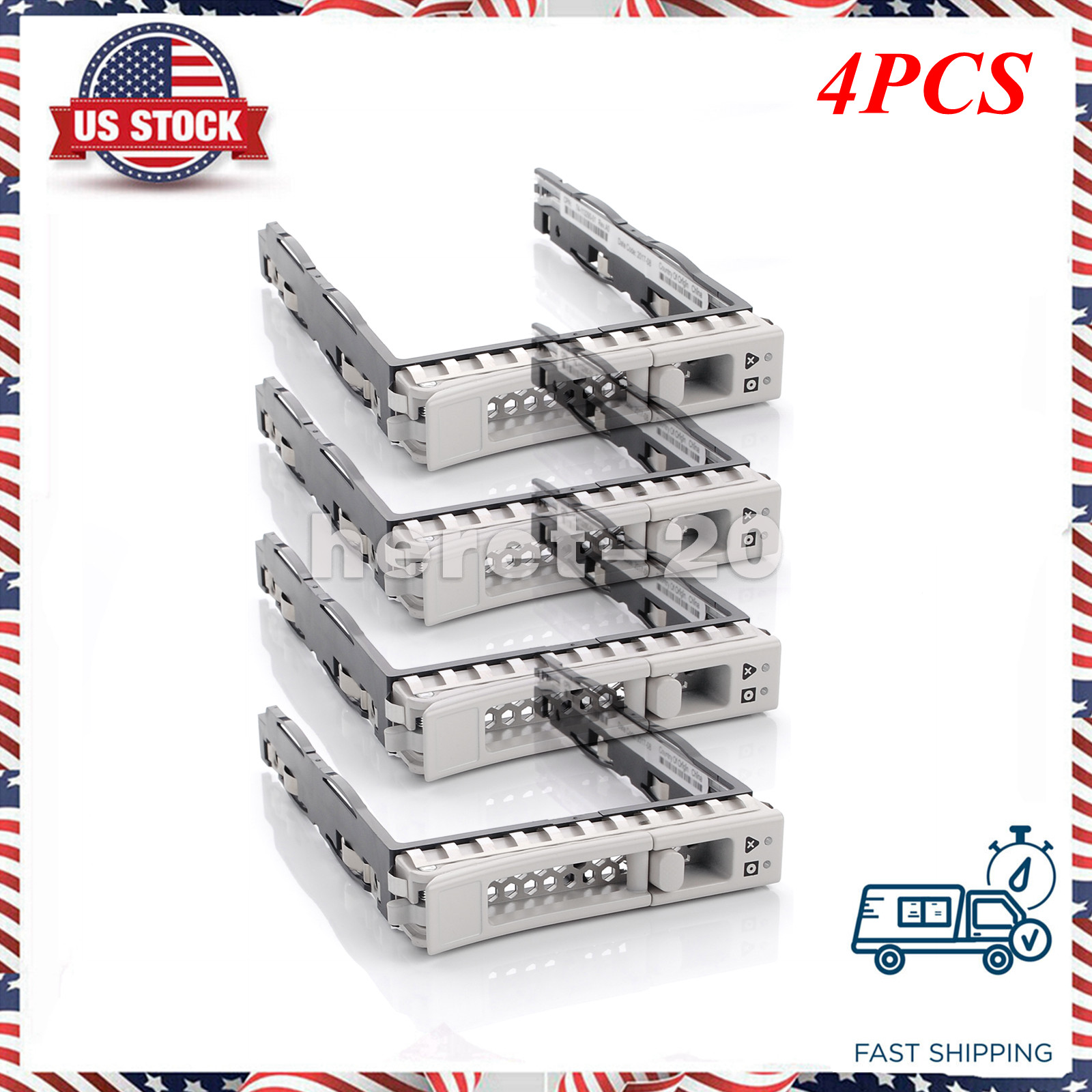 4X For Cisco UCS C220 C240 C480 ML C4200 M5 SAS SATA 2.5" HDD Tray 74-113290-01