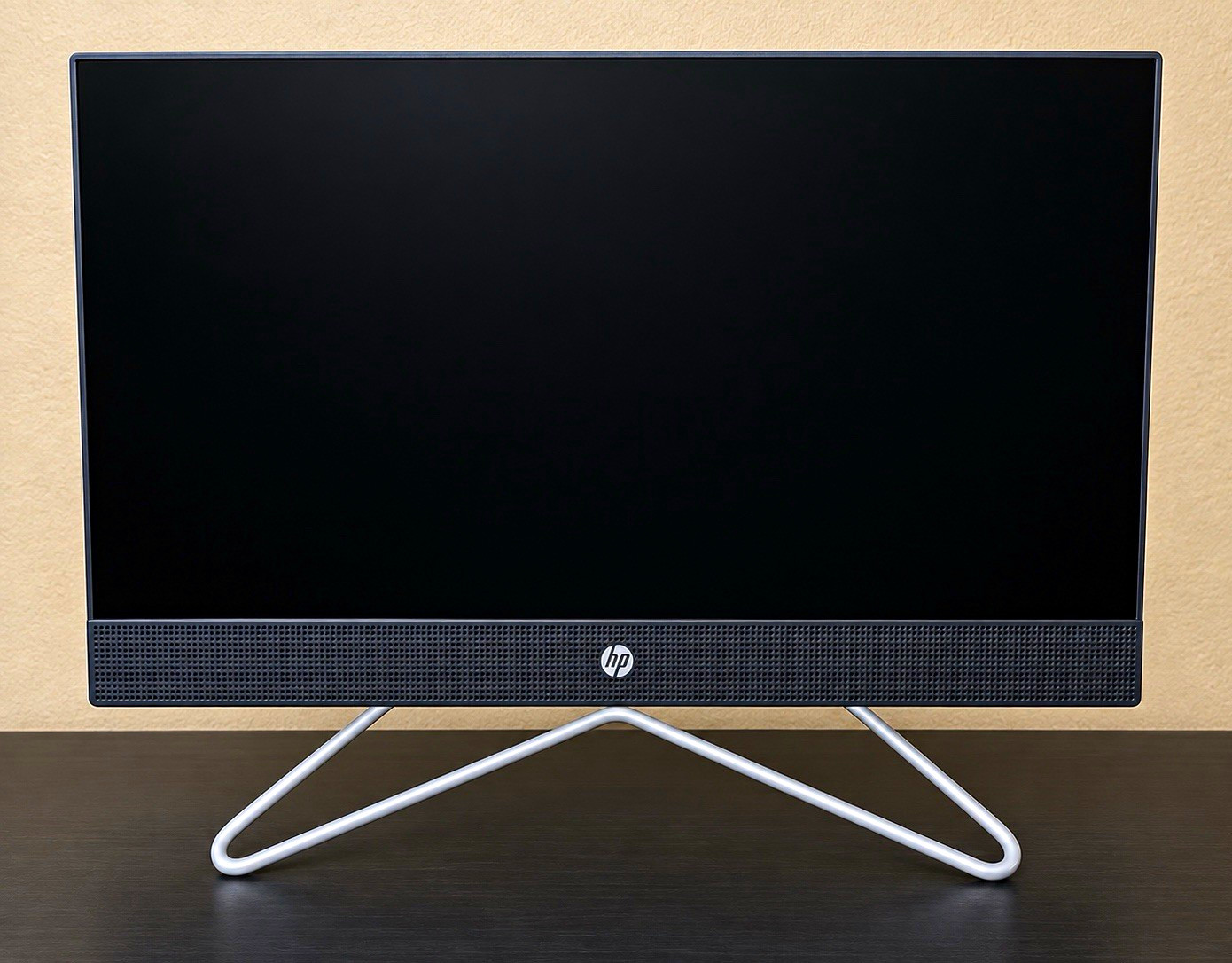 HP All-in-One Desktop PC, Windows 11, Black/Silver, Office & Casual Use