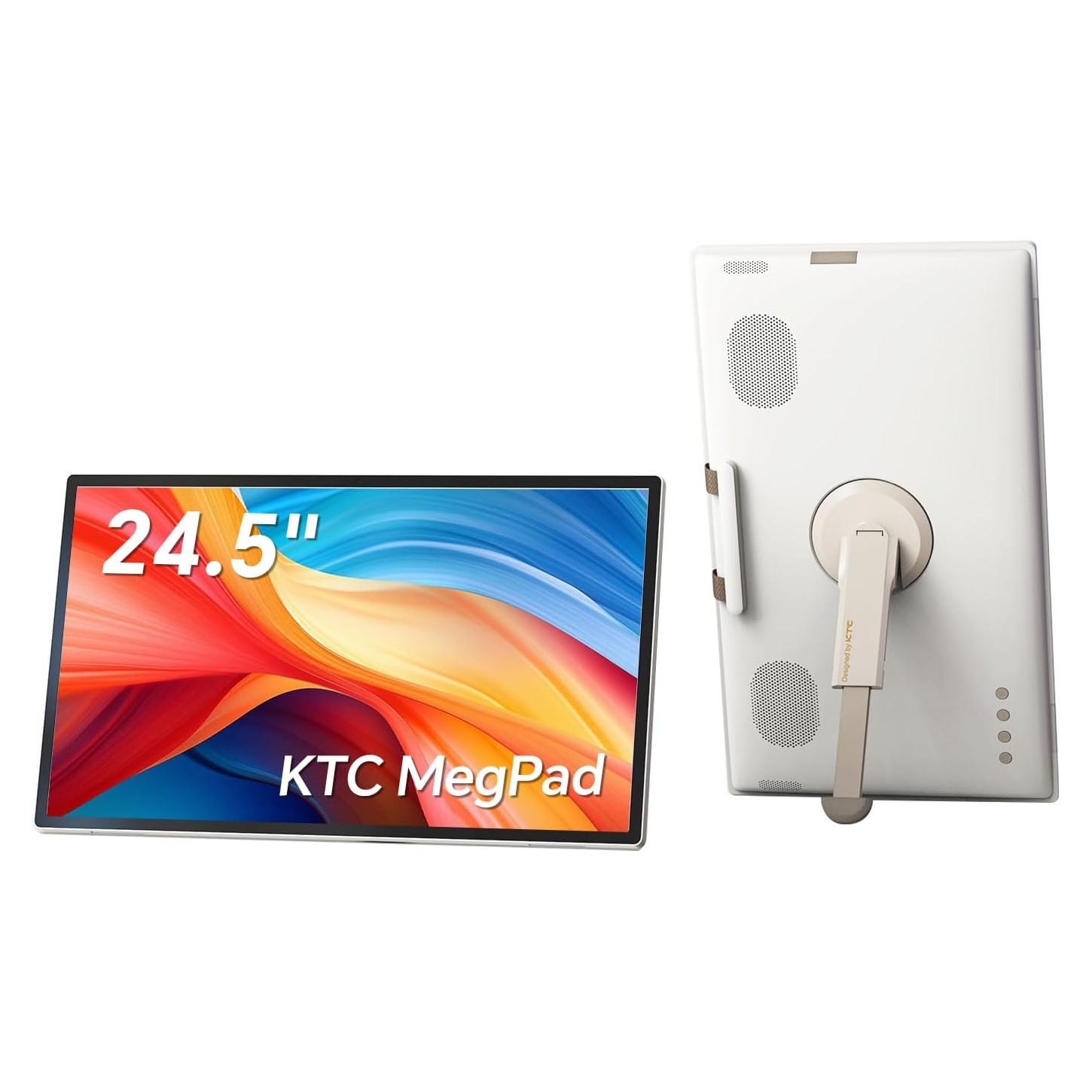 KTC A25Q5 25'' MegPad Portable TV Touchscreen Monitor 1080P for Outdoor Camping