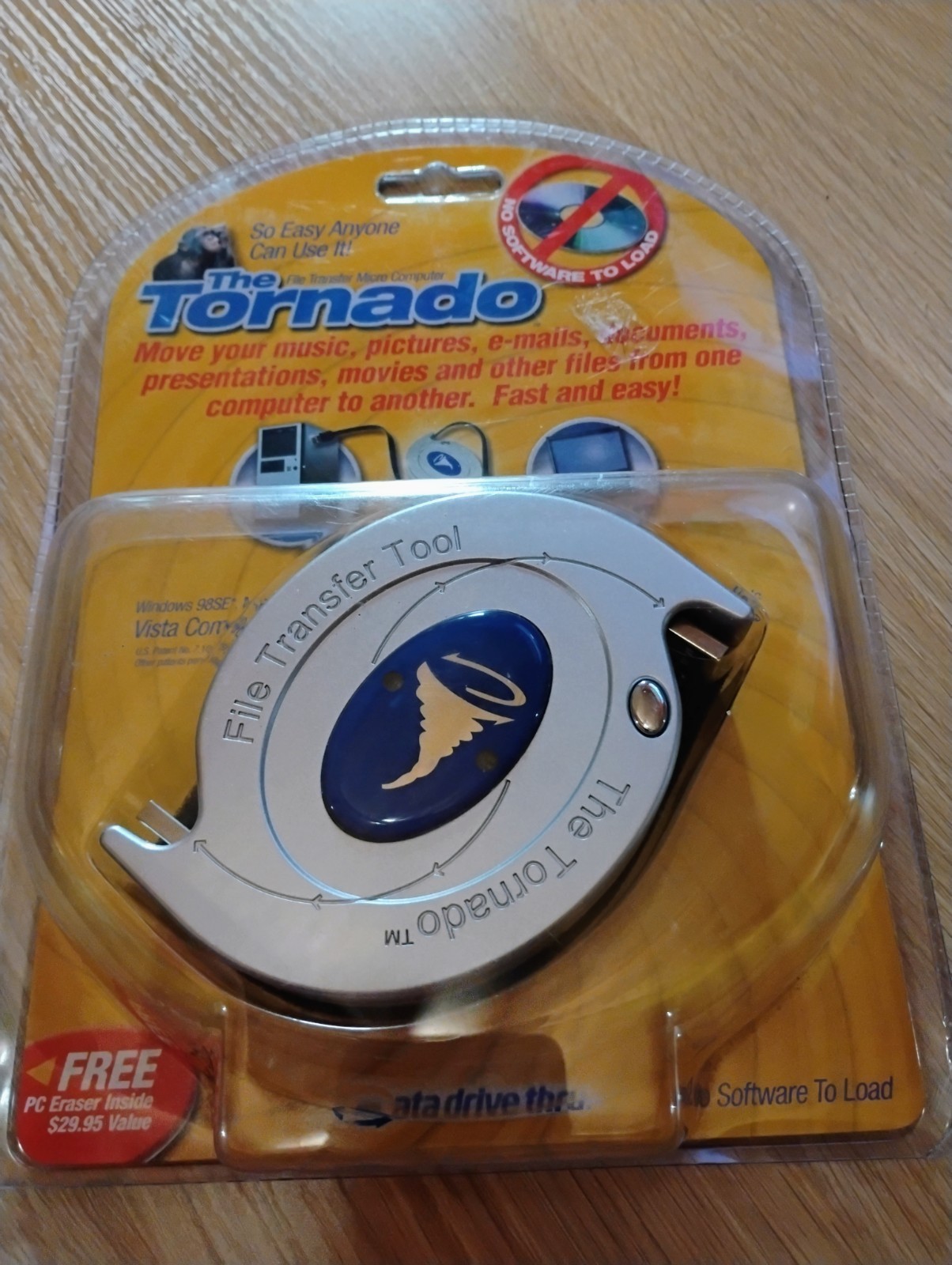 The Tornado ~ File Transfer PC To PC ~ Brand New ~ Factory Sealed