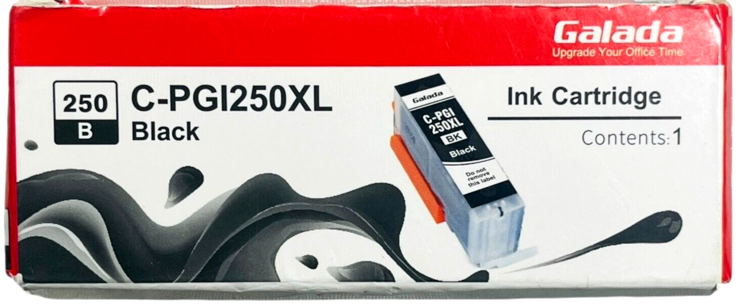 GALADA Black Ink Cartridge Replacement for Canon PGI-250XL / CLI-251XL