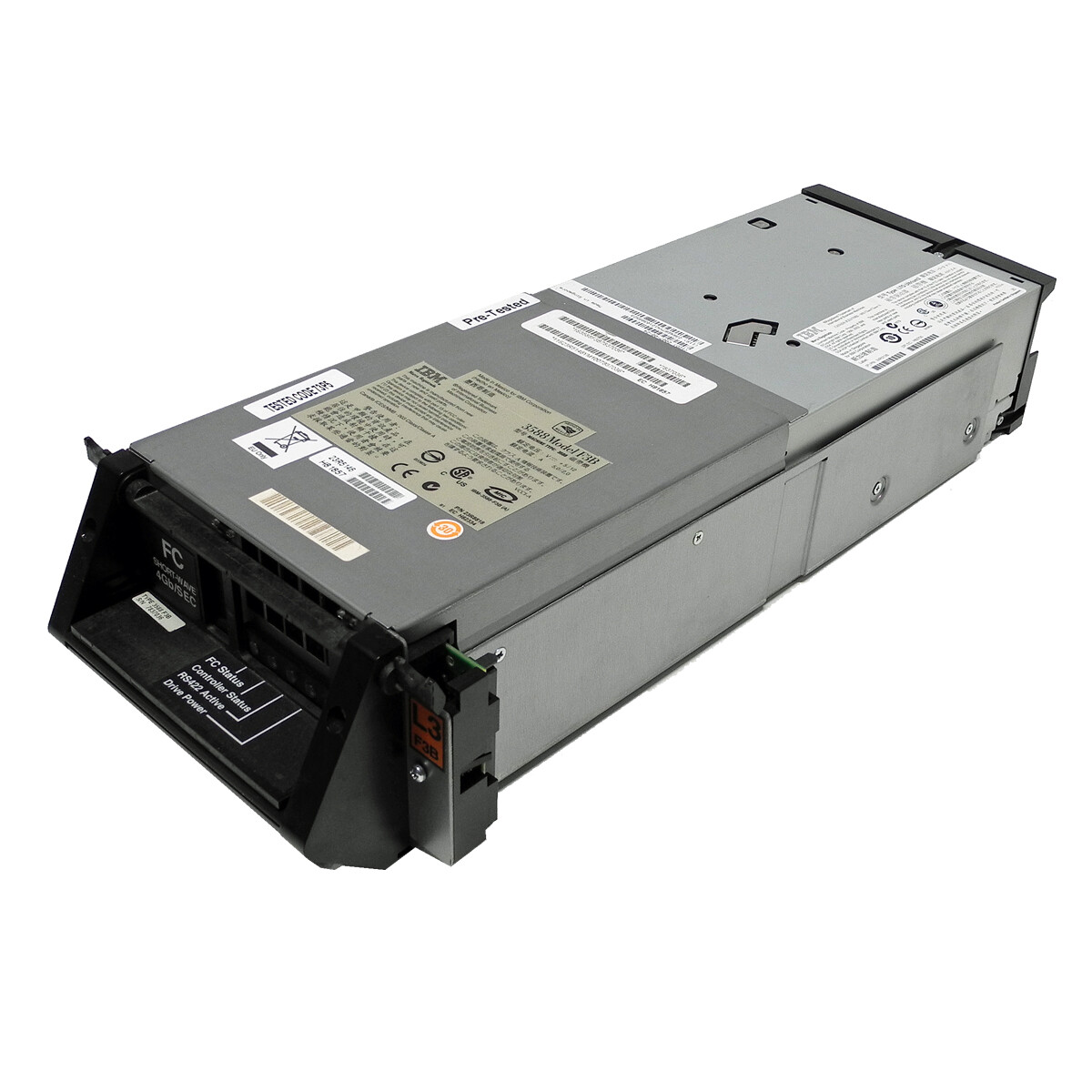 IBM 3588-F3B TS3500 LTO Ultrium 3 FC Tape Drive / Tape Drive 23R5146, 23R4687