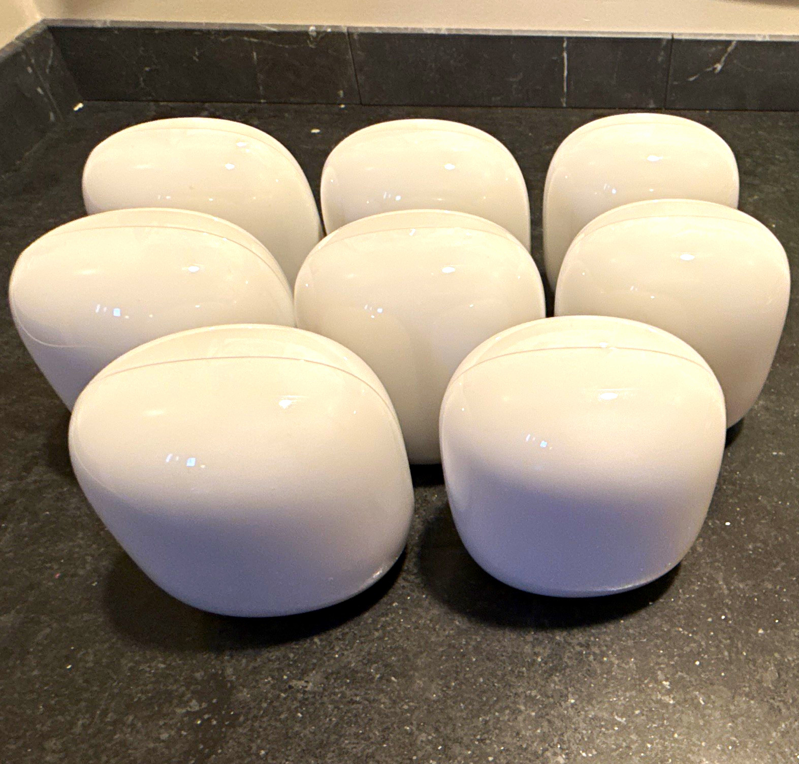Google Nest WiFi Pro - Set of 8 with power cords