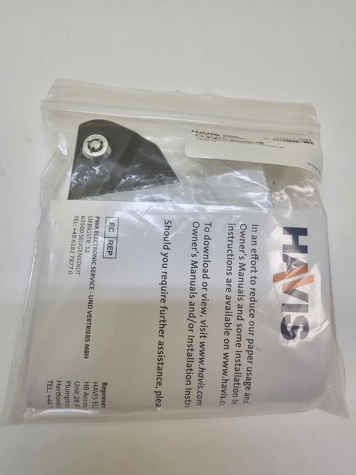 NEW Havis DS-DA-236 LCD Security Accessory Lock For DS PAN 1100 Docking Station