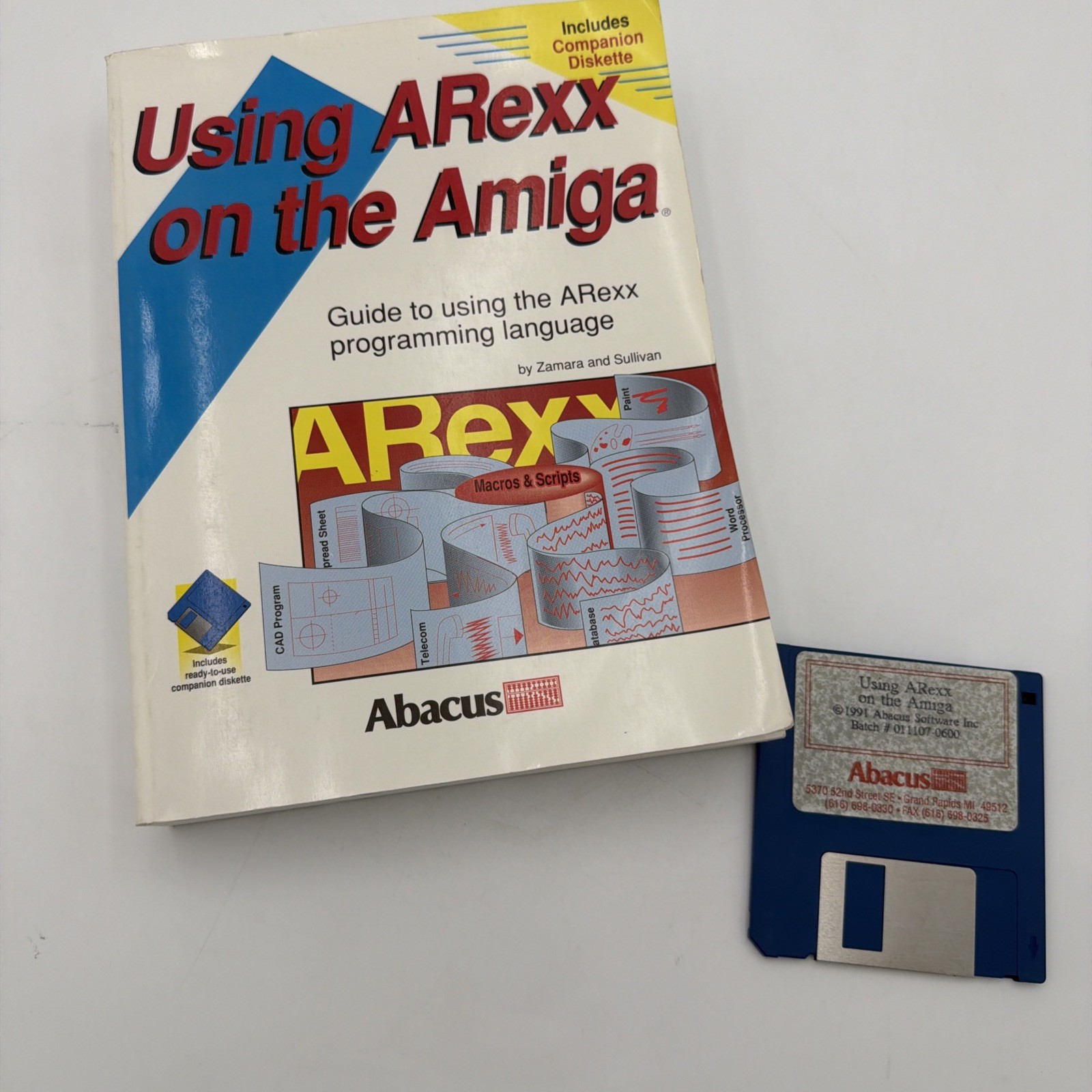 Using ARexx on the Amiga w/ Companion Disk Chris Zamara Abacus Programming