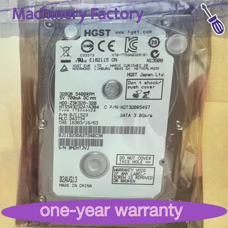 New Hitachi 320GB HTS543232A7A384 5400RPM Sata 2.5" Laptop HDD Hard Disk Drive