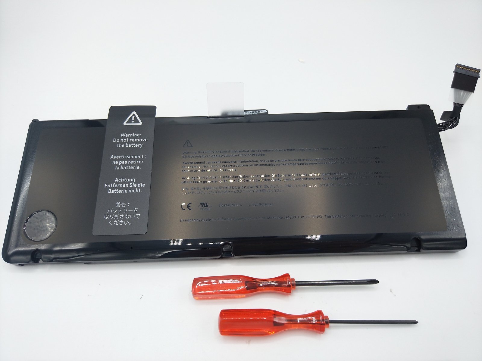 A1309 Replace Battery For Apple MacBook Pro 17'' A1297 Early 2009/Mid 2009 2010