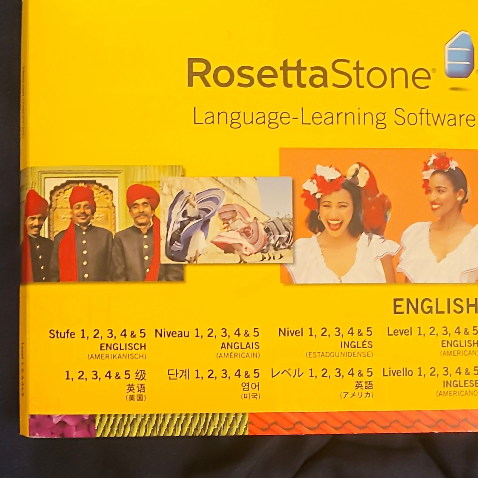 Rosetta Stone Language-Learning Software English Language Course Levels 1-5