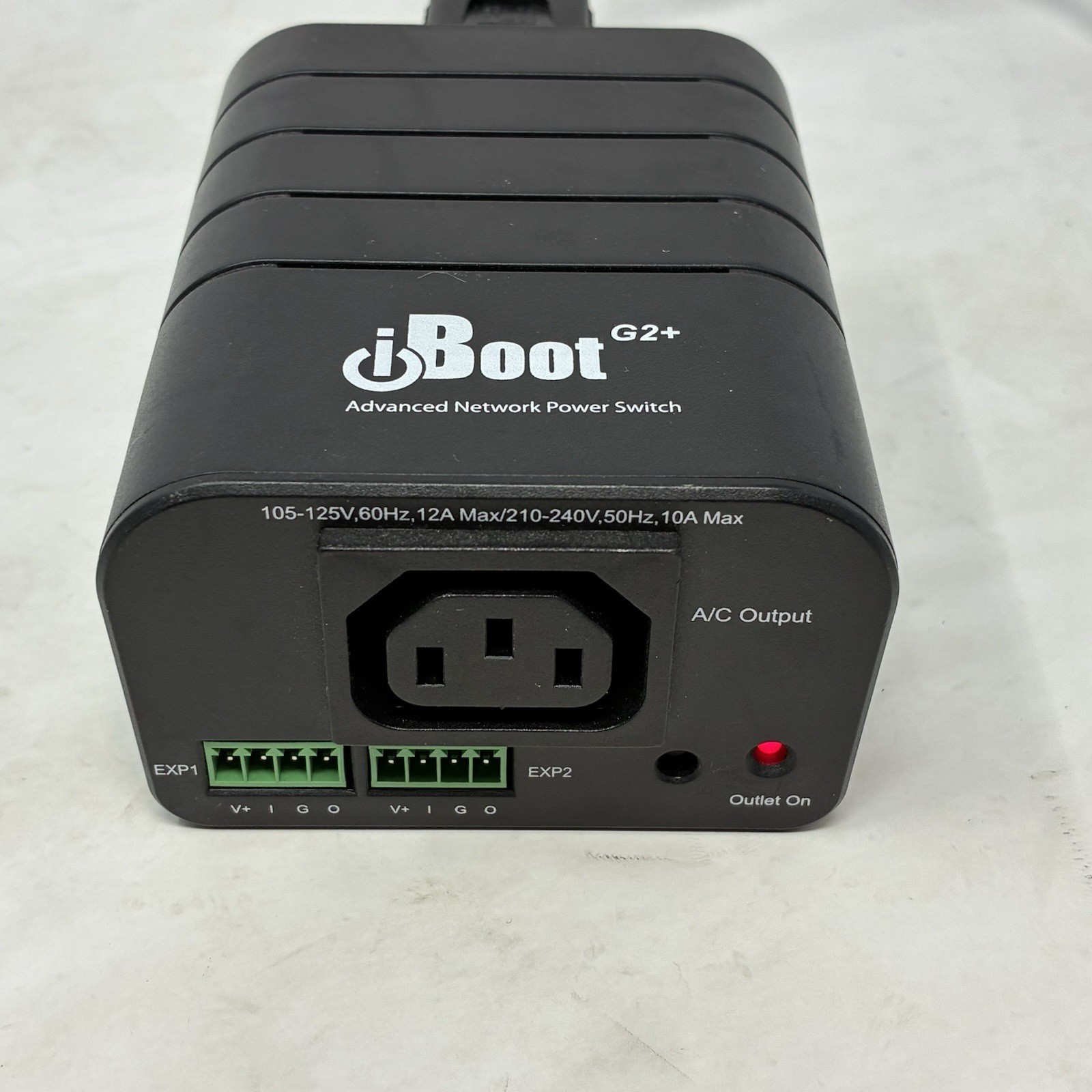 Dataprobe iBoot G2+ Web Remote Controlled AC Power Switch With USB, Heartbeat
