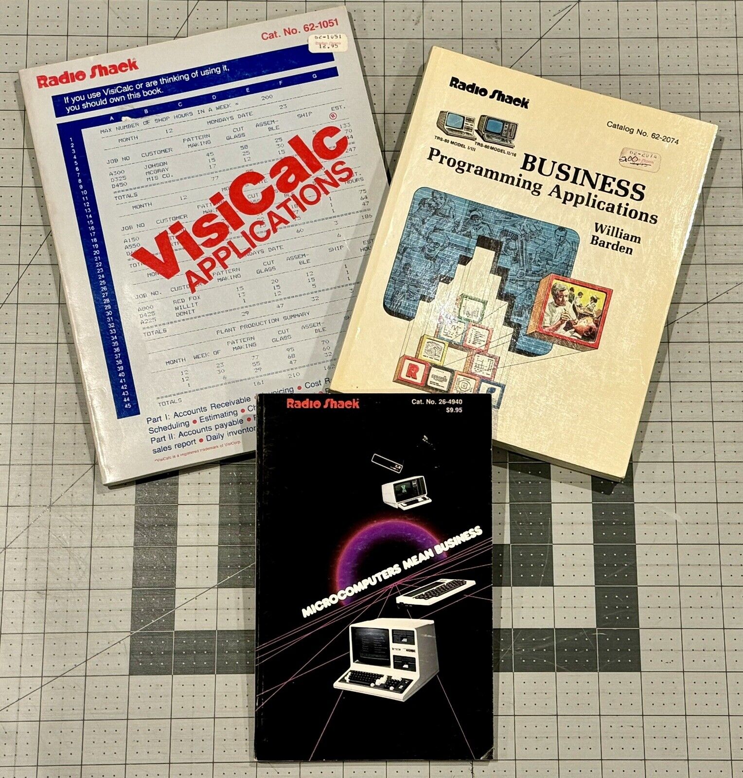 Radio Shack TRS-80 Business Related Books