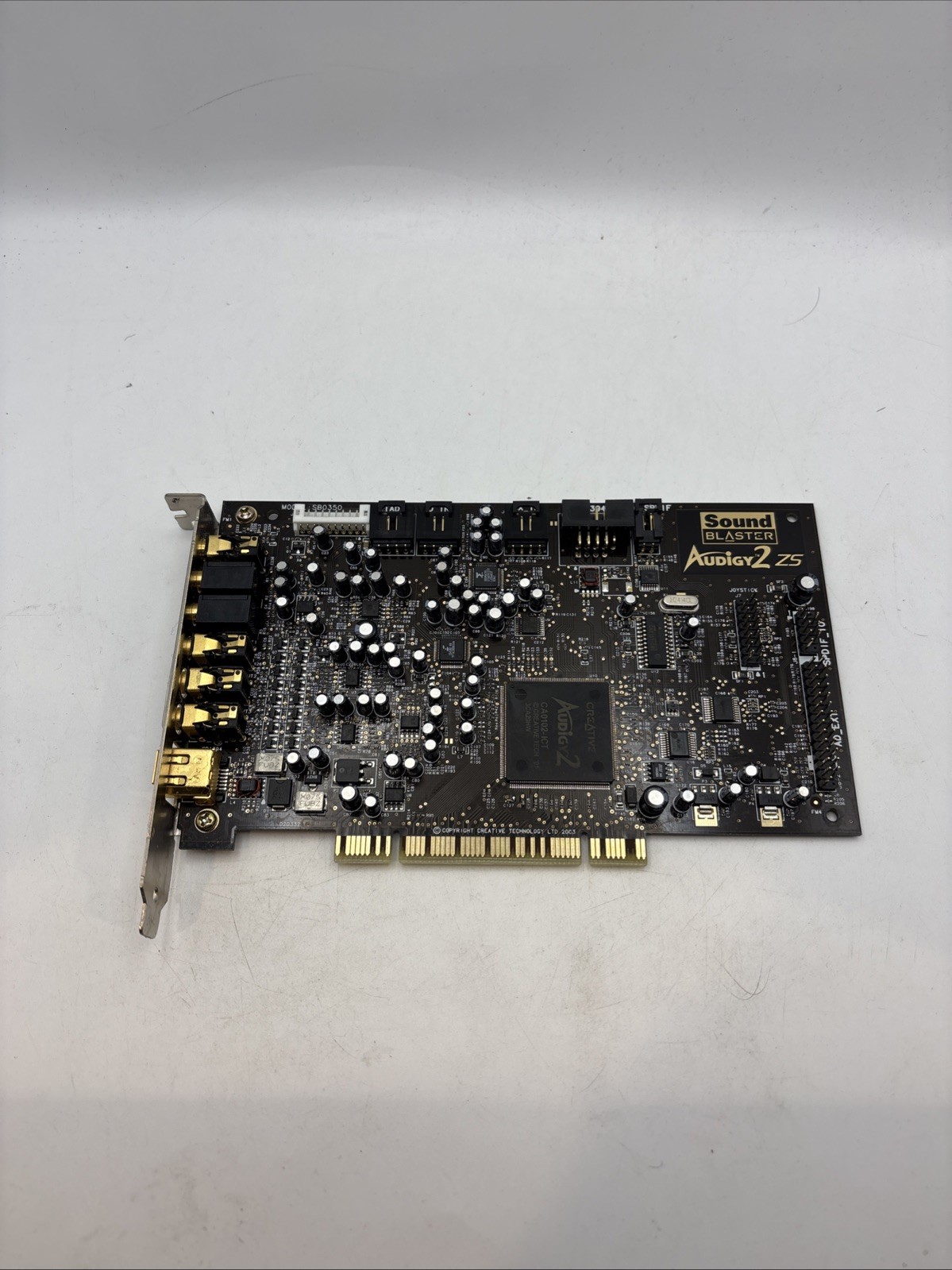 Creative Sound Blaster Audigy 2 ZS SB0350 7.1 PCI Sound Card FireWire