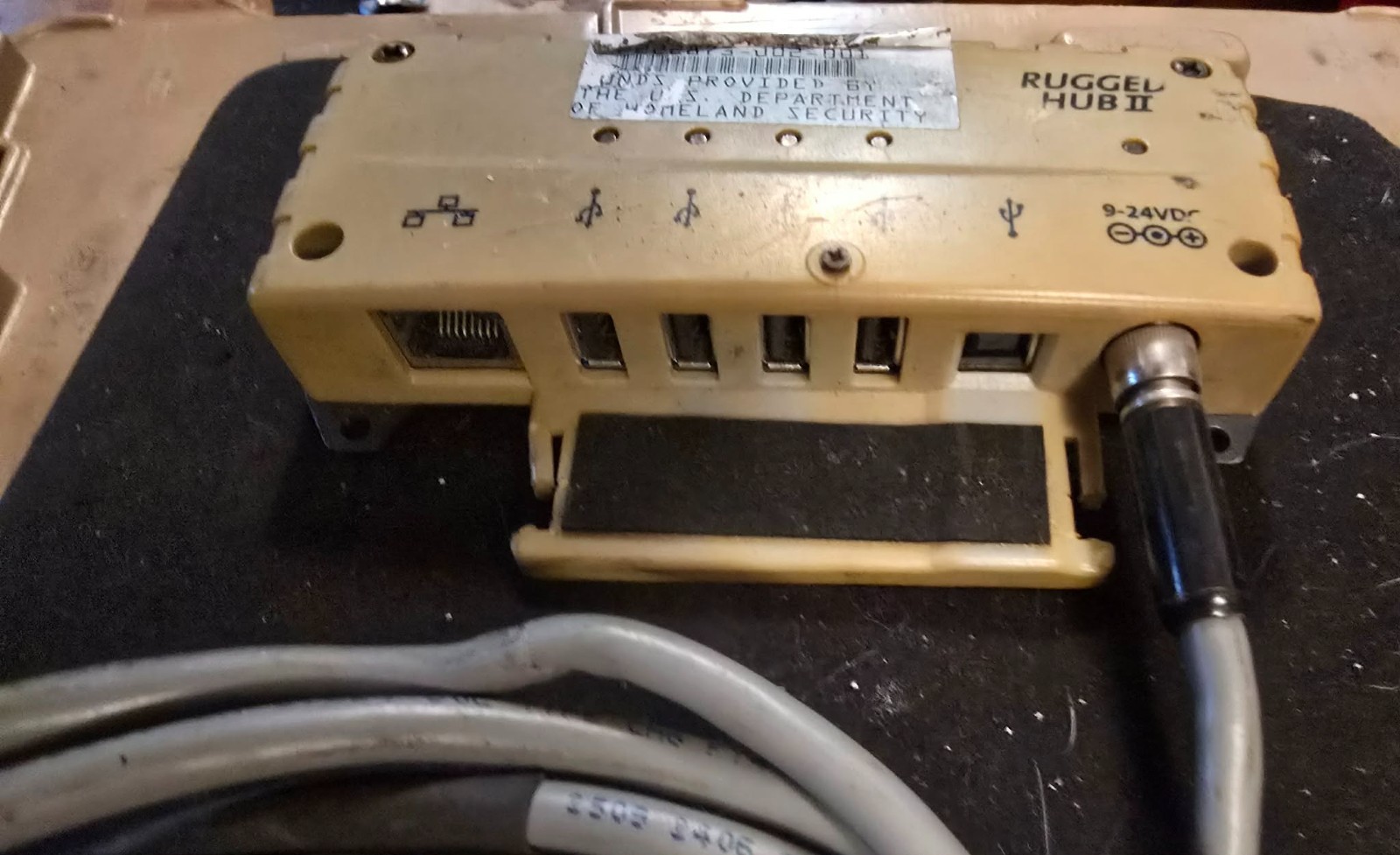 Havis DS-DA-601 Rugged Communications Hub II - Used, Tested Working, w/ Power Su