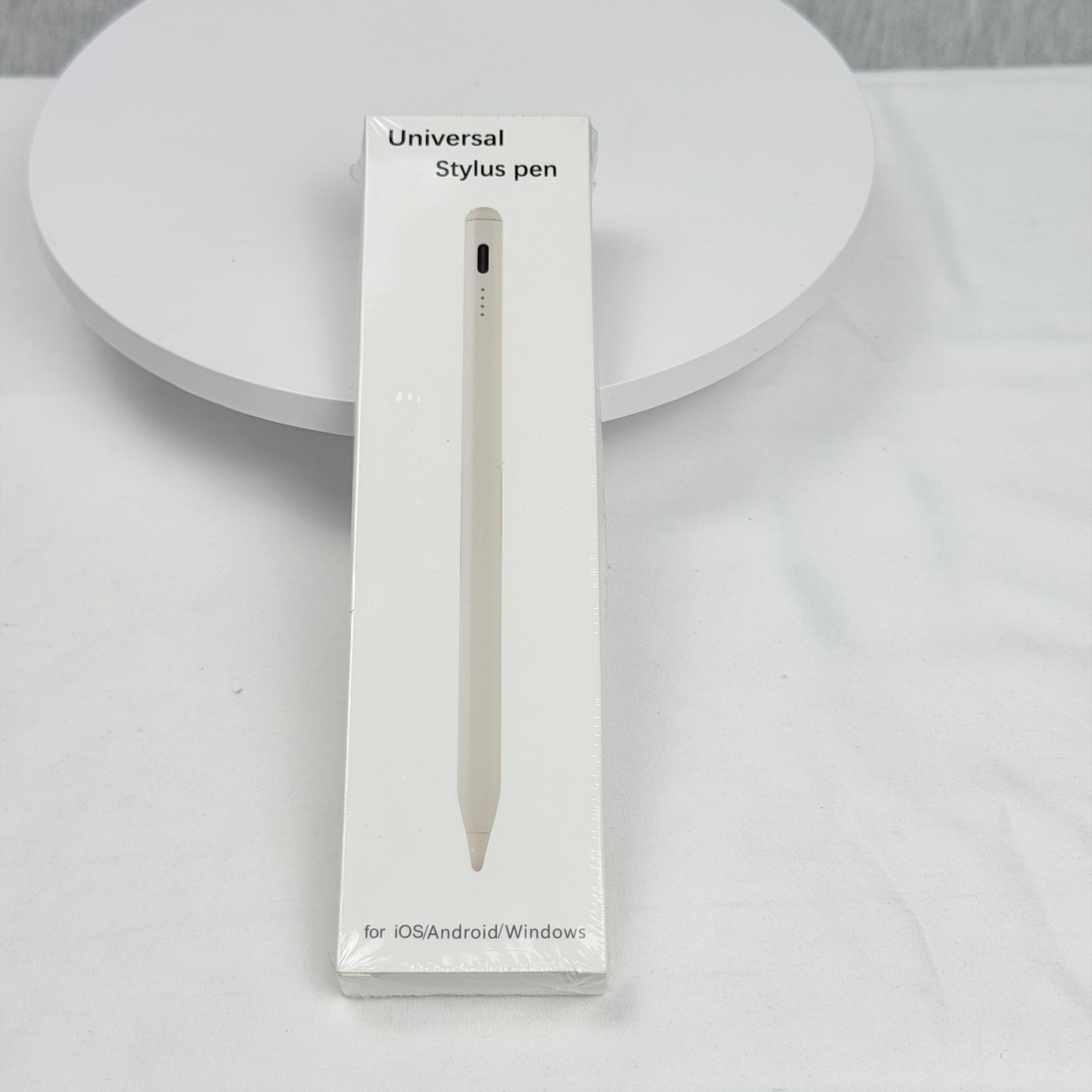Universal Stylus Pen for iOS Android Windows Magnetic USB-C White Digital Pencil