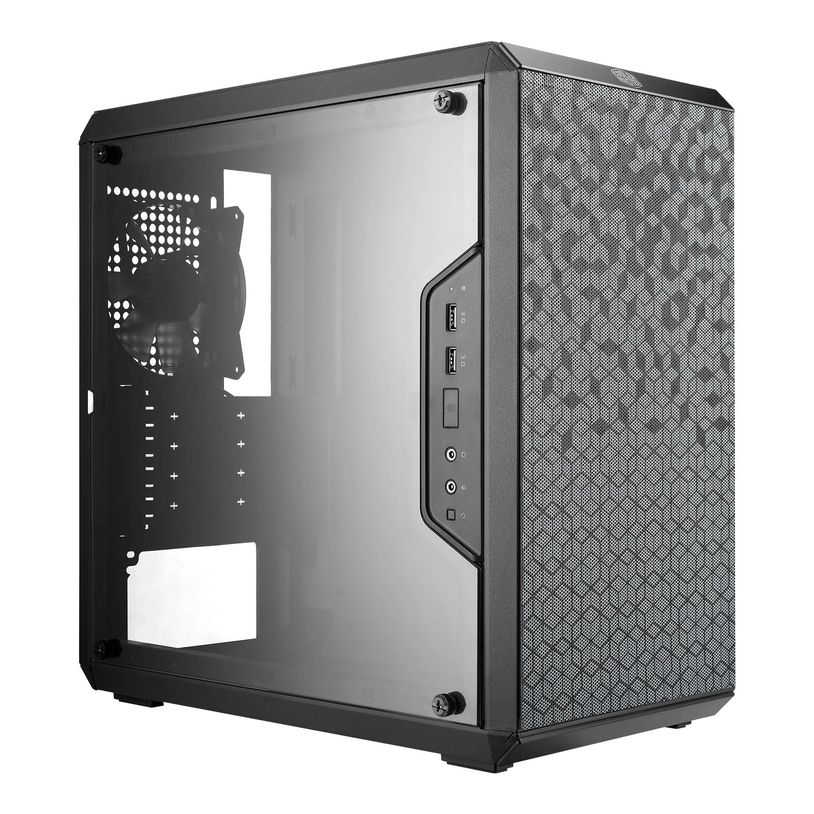 MasterBox Q300L Micro-ATX PC Case – Compact mATX Computer Case with Magnetic ...