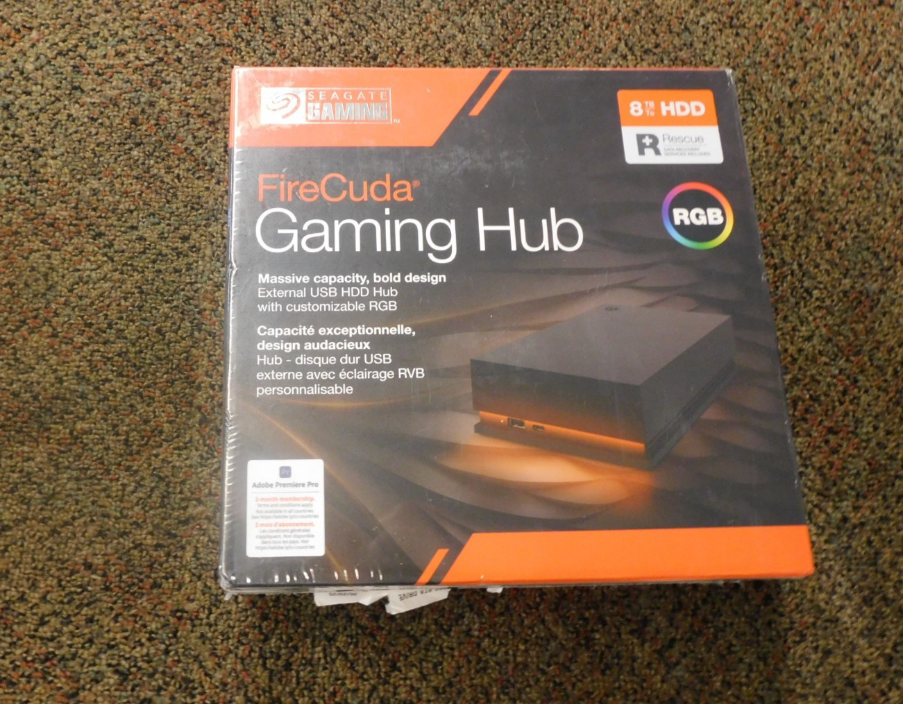Seagate Firecuda Gaming Hub 8TB External Drive STKK8000400