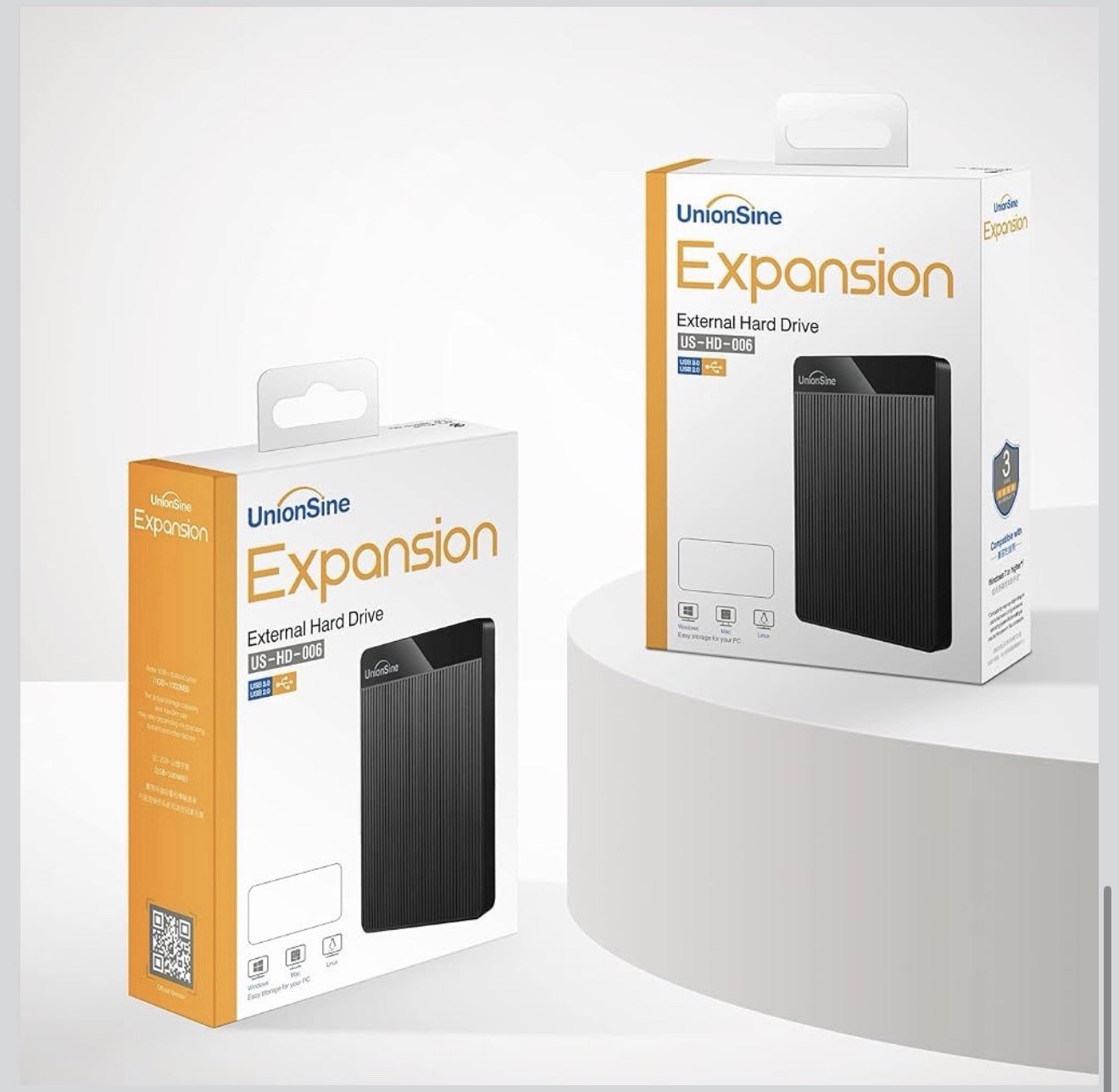 2TB External Hard Drive Portable HDD USB 3.0 for PC/Mac/Laptop/PS4/TVs