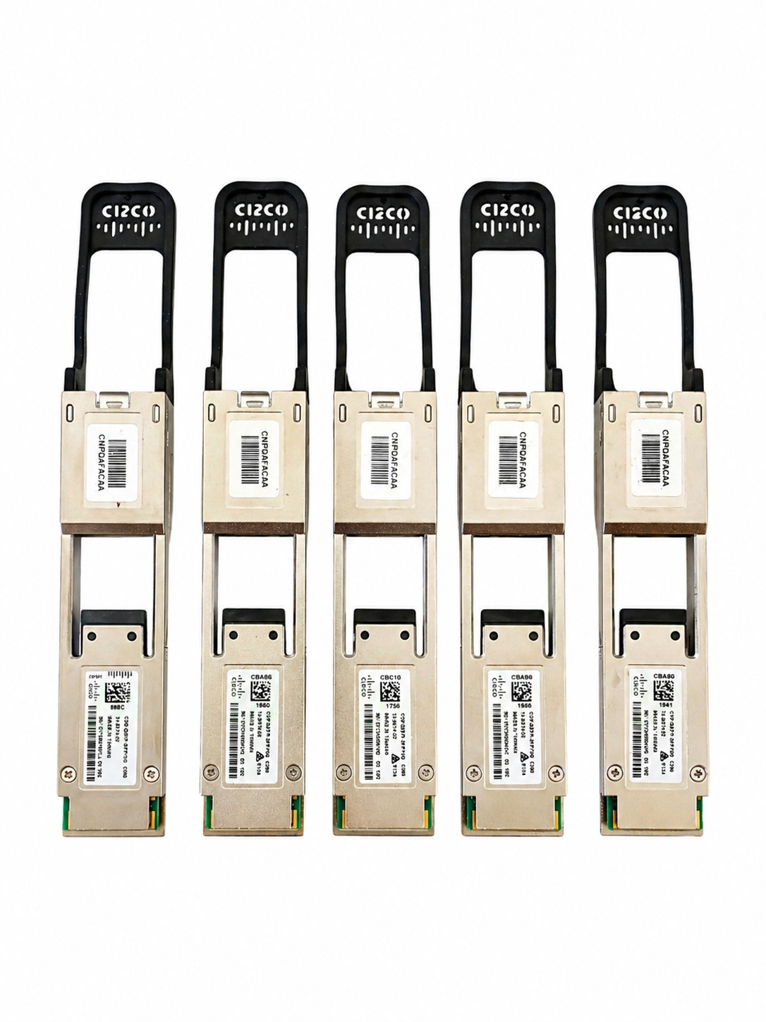 Cisco CVR-QSFP-SFP10G= QSFP+ to SFP+ Adapter 40G-10G QSA Transceiver Lot 5