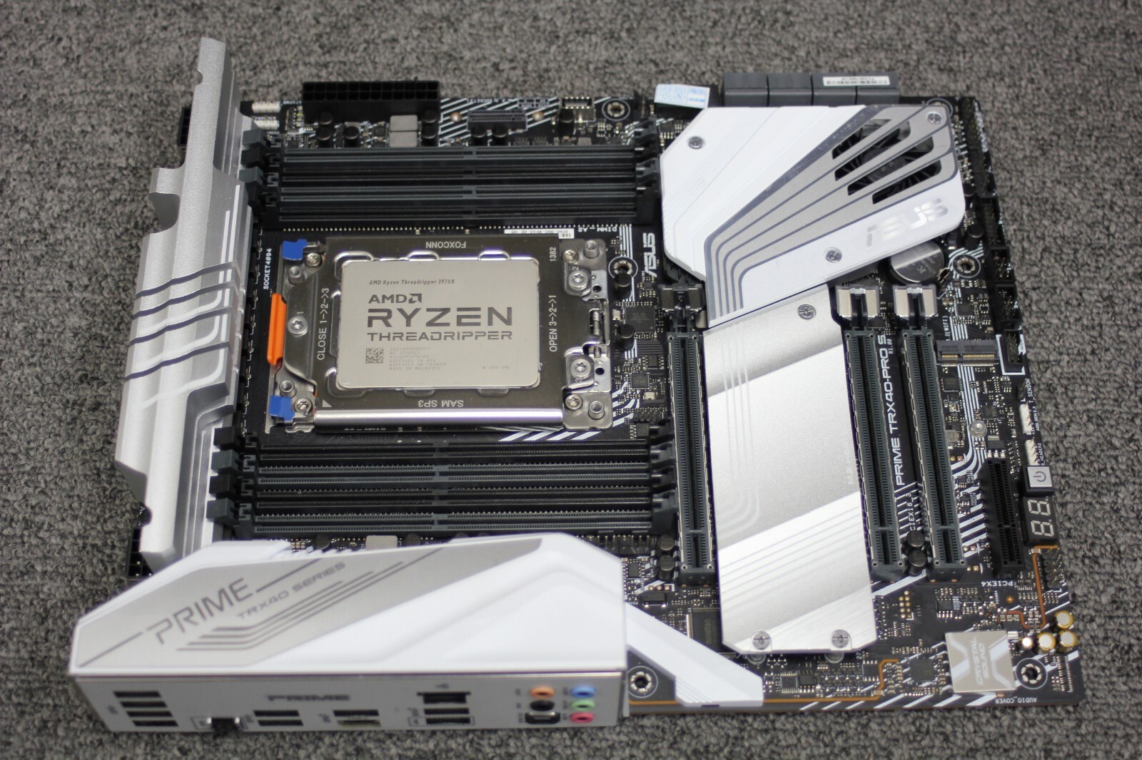 Combo - AMD Ryzen Threadripper 3970X CPU + ASUS PRIME TRX40-PRO S Motherboard