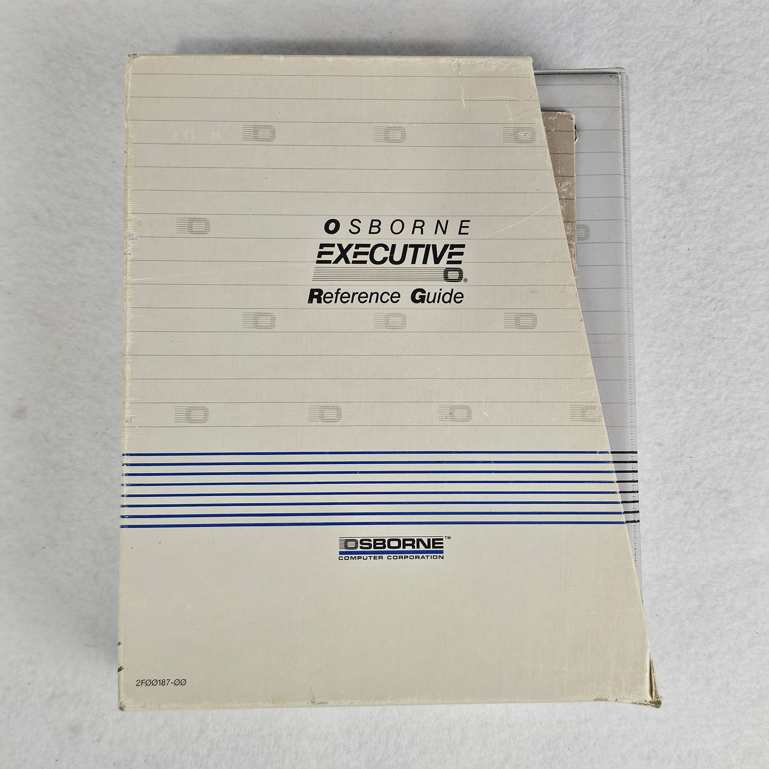 Osborne Executive Reference Guide WordStar SuperCalc CP/M Plus CBASIC 1983