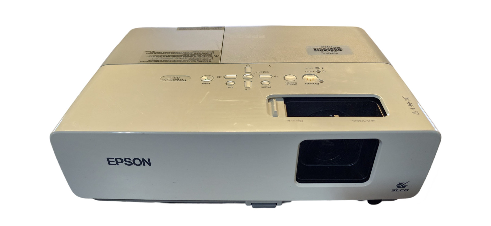 EPSON PowerLite 83C 3LCD Projector – 2200 Lumens, XGA, VGA & RCA Connectivity