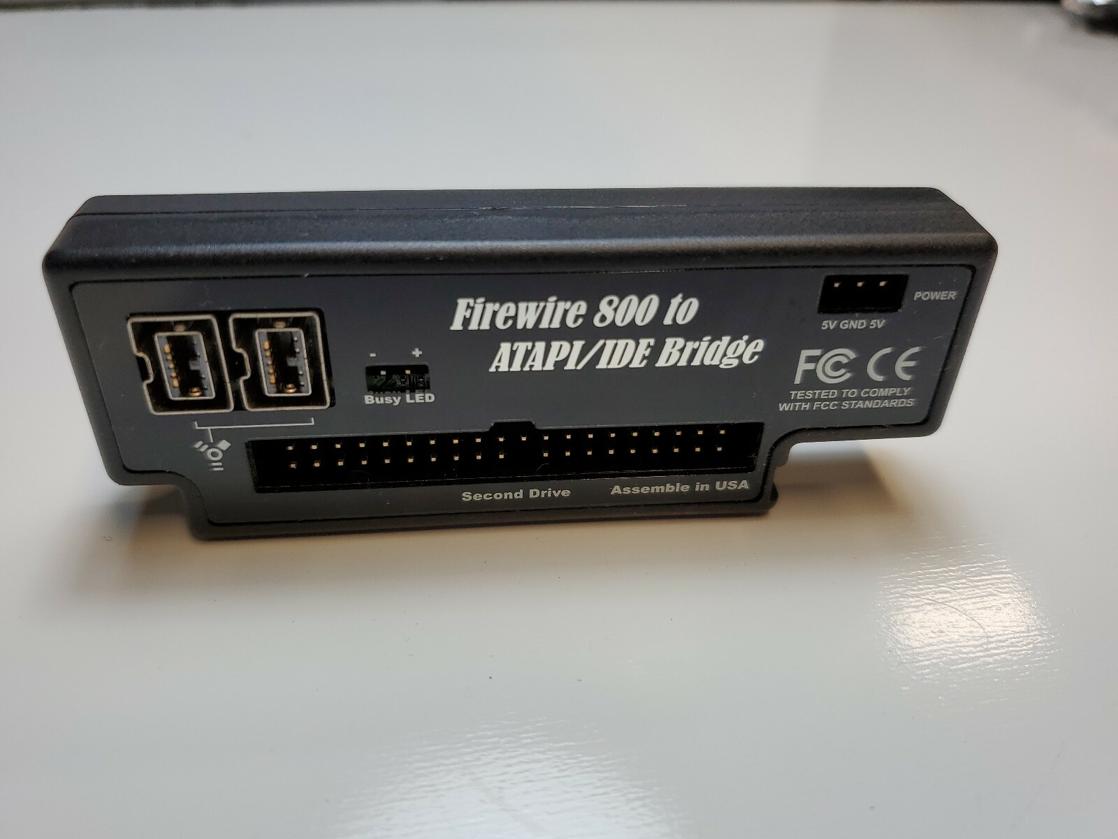 Dual IDE/PATA To FireWire800 Internal Converter With Oxford 912 Chipset 