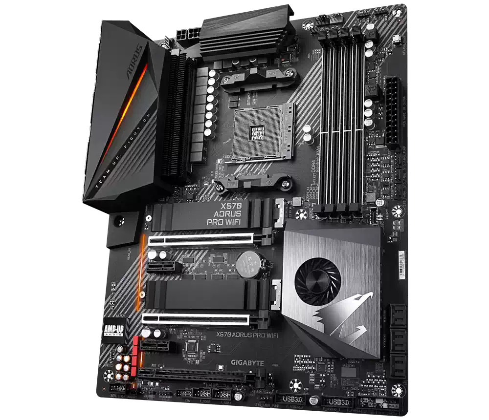 FOR GIGABYTE X570 AORUS PRO WIFI HDMI AMD AM4 Motherboard Test 100% OK
