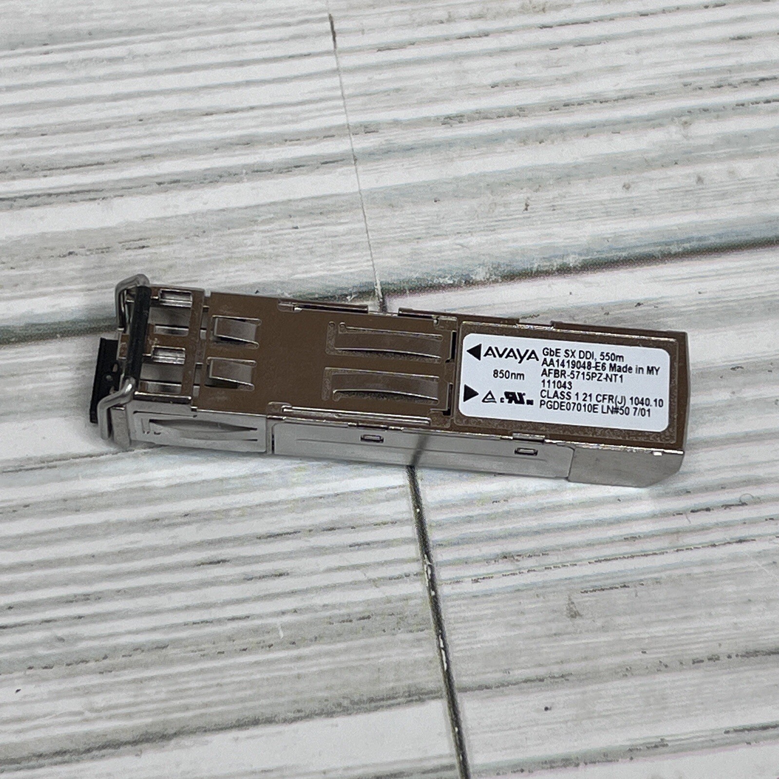 AA1419048-E6 Avaya Nortel Compatible 1000BASE-SX SFP 850nm 550m GBE SX DDI