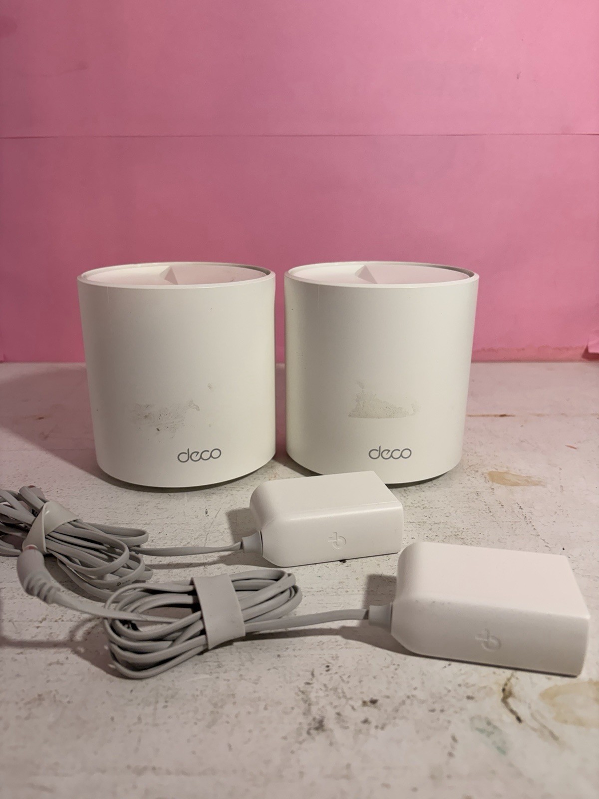 TP-Link Deco X20 AX1800 Whole Home Mesh WiFi 6 System 2-Pack Tested Working