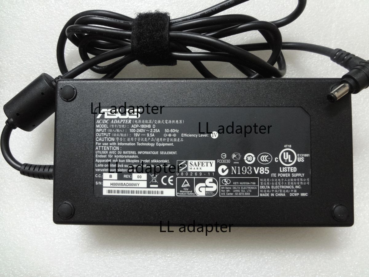 NEW @Genuine Fr ASUS 180W ROG GL702V,ROG GL502V Series ADP-180HB D AC Charger
