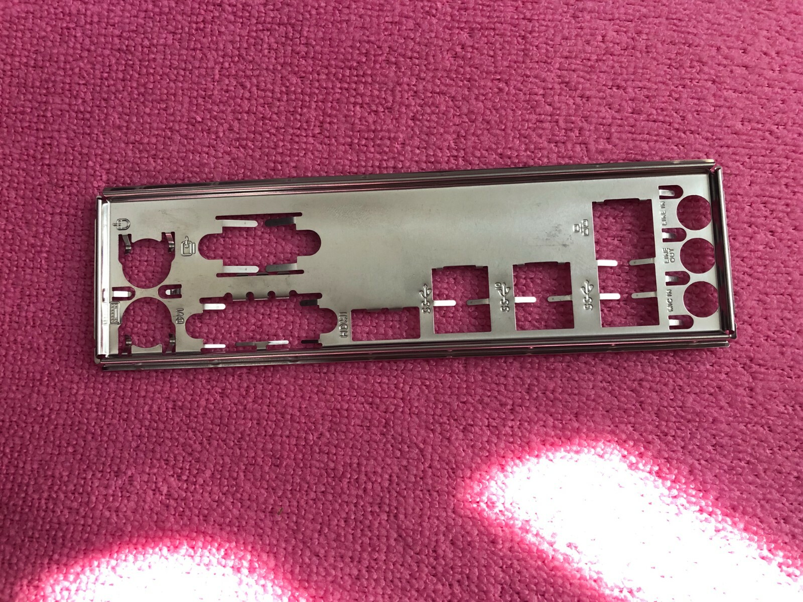 ASUS IO SHIELD for  Z97 P, H97M E, Z97 K, H97 PLUS, Z97 K R2.0 ,ORIGINAL CLASS-A