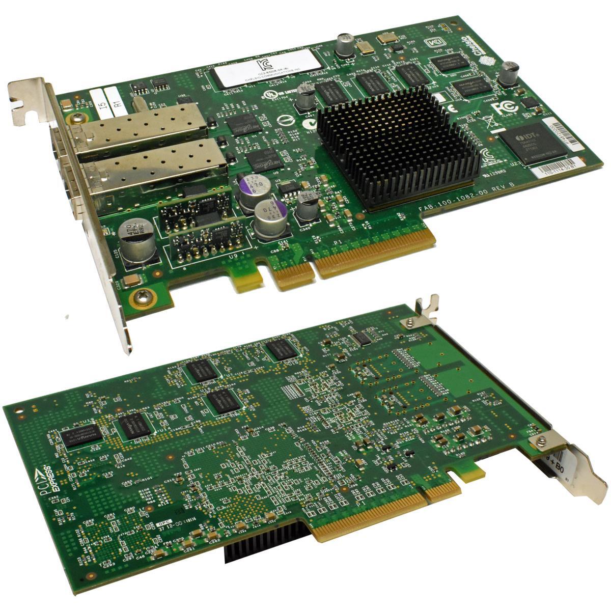 Chelsio CC2-S320E-SR Dual Port 10GbE FC PCIe X8 Server Adapter 110-1114-30 B1
