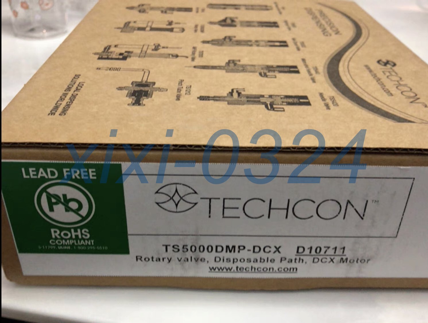 1 pcs  NEW  TECHCON  TS5000DMP-DCX   Screw valve   DHL shipping
