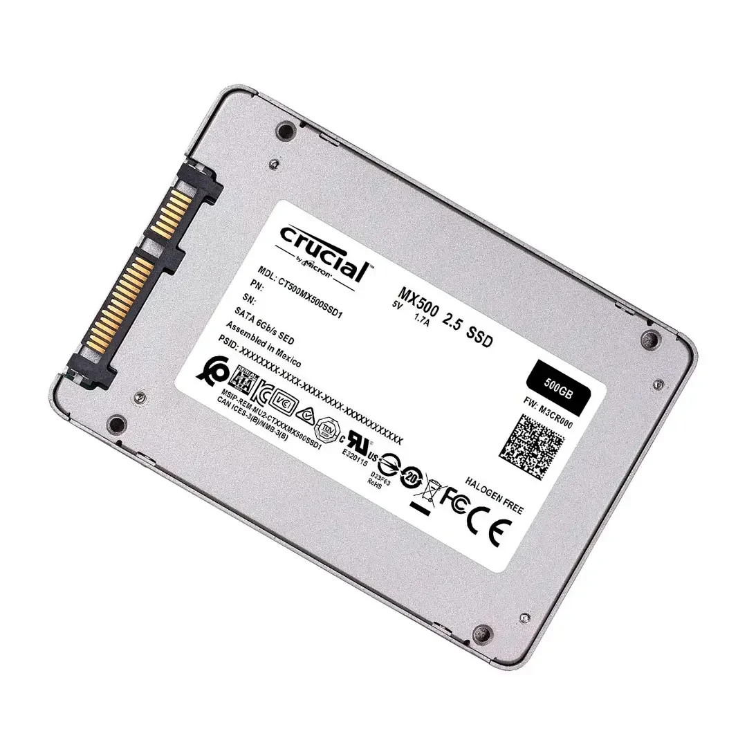 Crucial MX500 CT5000MX500SSD1 500GB 2.5 Inch SATA III Internal Solid State Drive