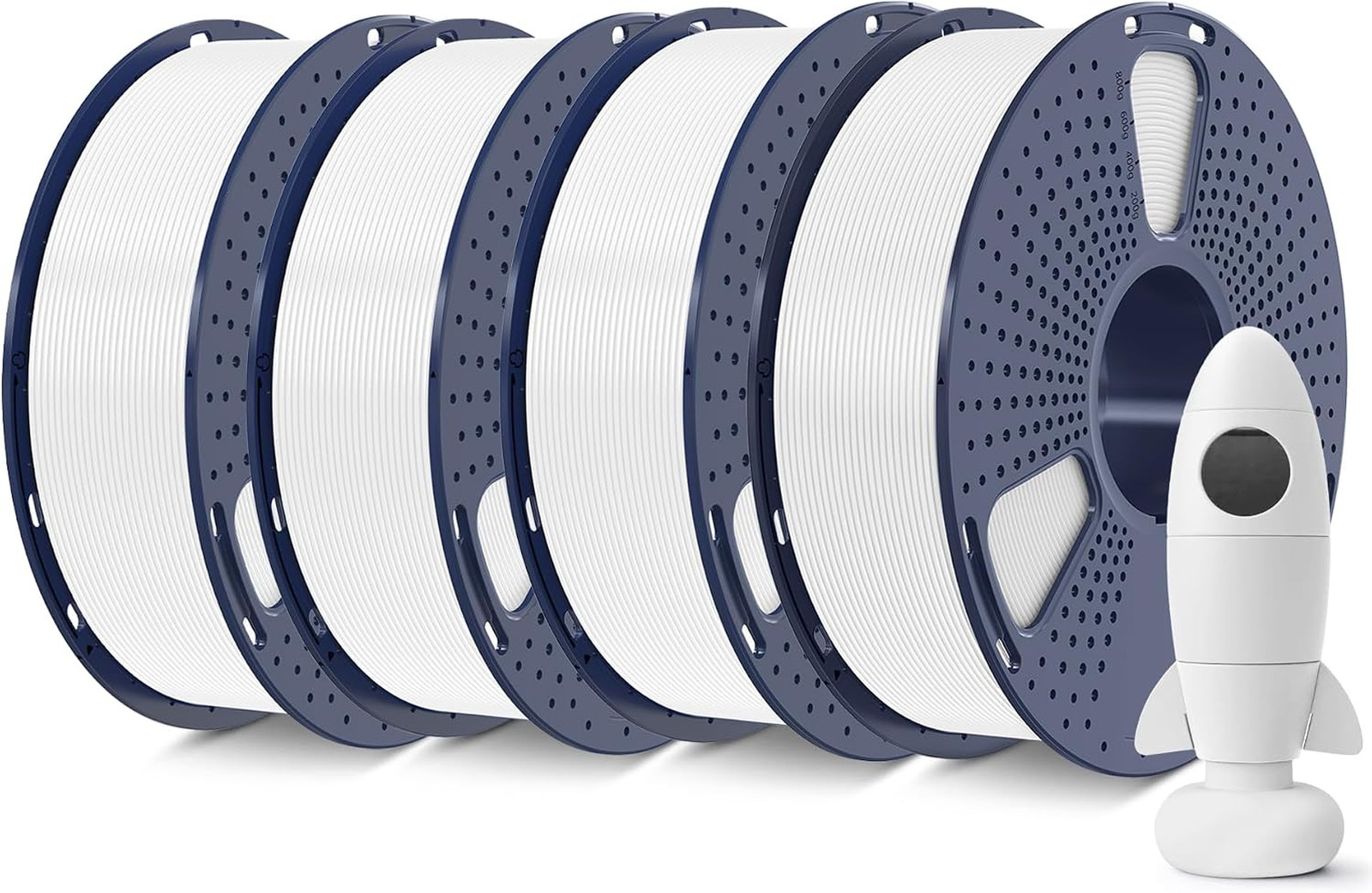 3D Printer Filament 4kg Matte PLA 1.75mm Low Gloss Stable Compatibility