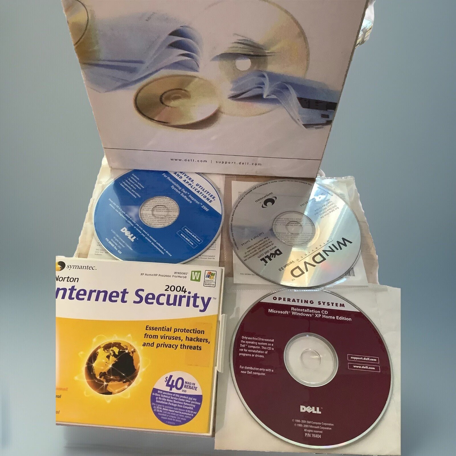 Dell Support Norton Internet Security Software w/C ,Reins Microsoft(Package Box)