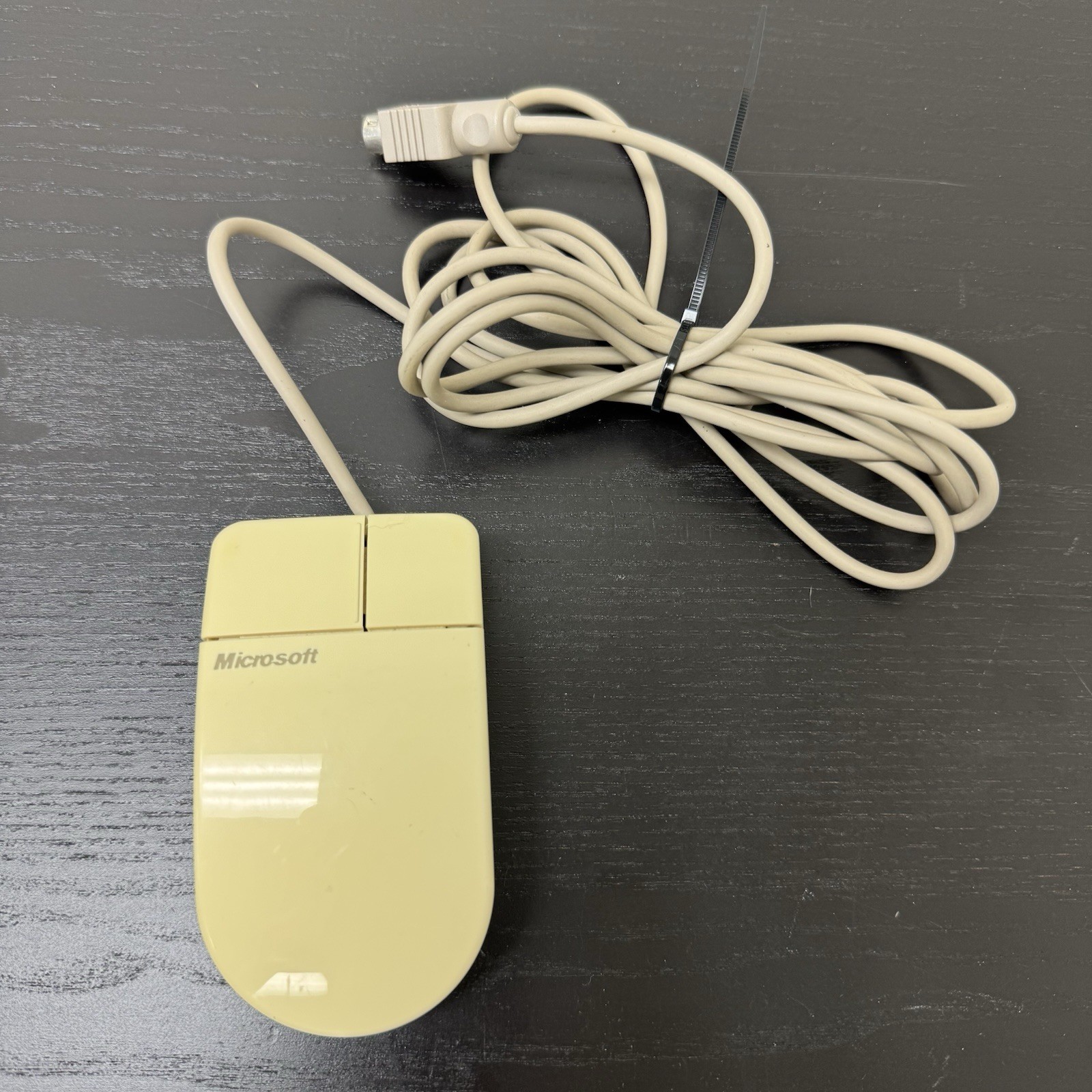 Vintage Microsoft Serial InPort Mouse C3K7PN9937 Made In Japan