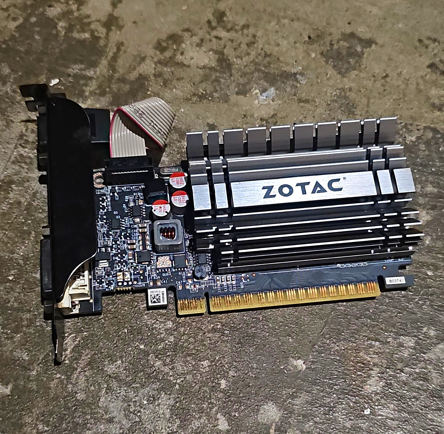 ZOTAC GeForce GT 730 4GB DDR3 PCIe Low Profile DVI/HDMI/VGA