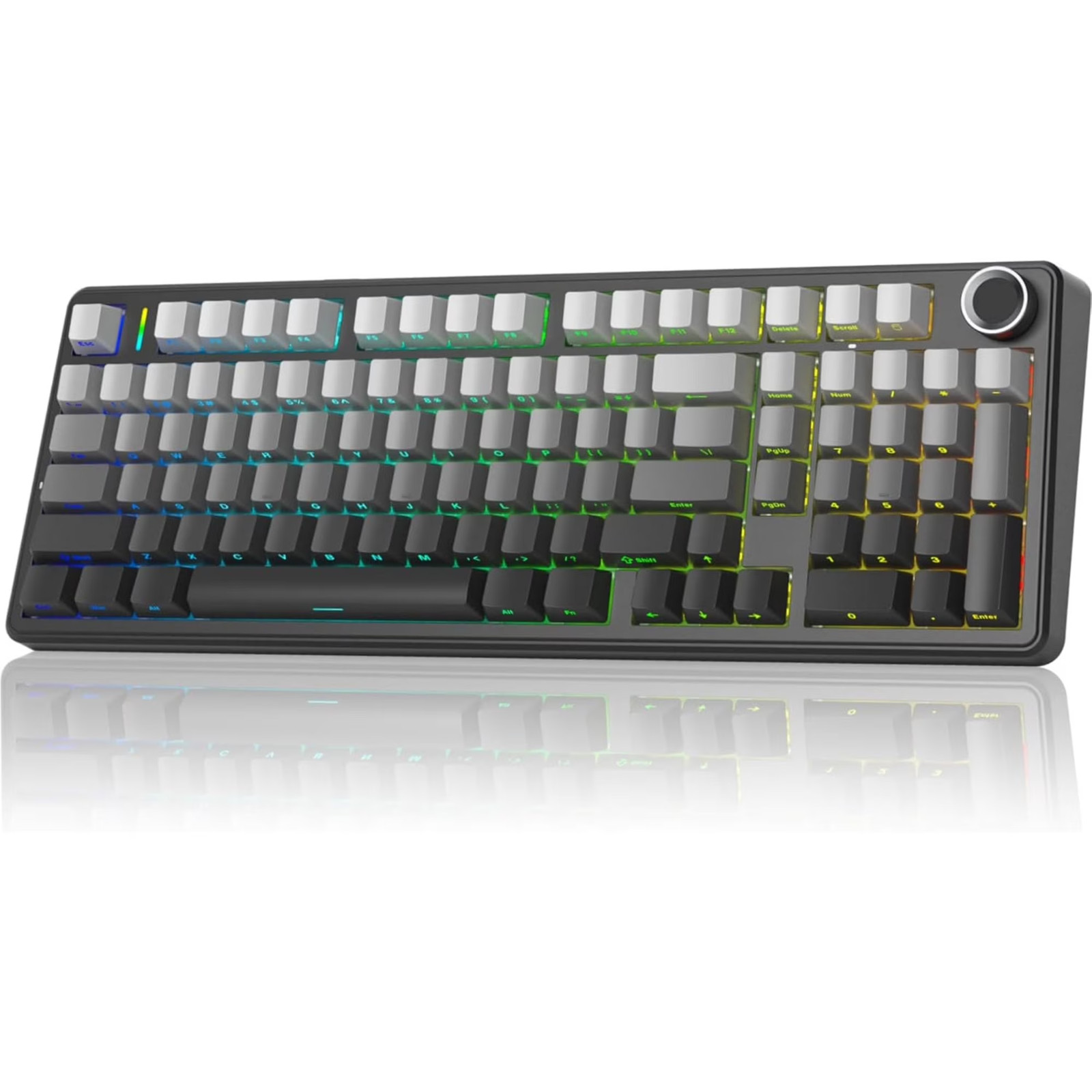 AULA F99 Wireless Mechanical Keyboard Gasket RGB Hot Swappable Gaming Keyboard