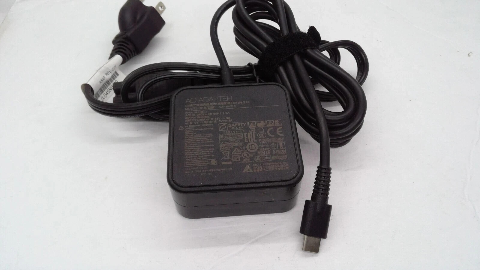 Type C Genuine ASUS ADP-45XE D 45W Ac Adapter 5V 9V 15V 3A 20V 2.25A