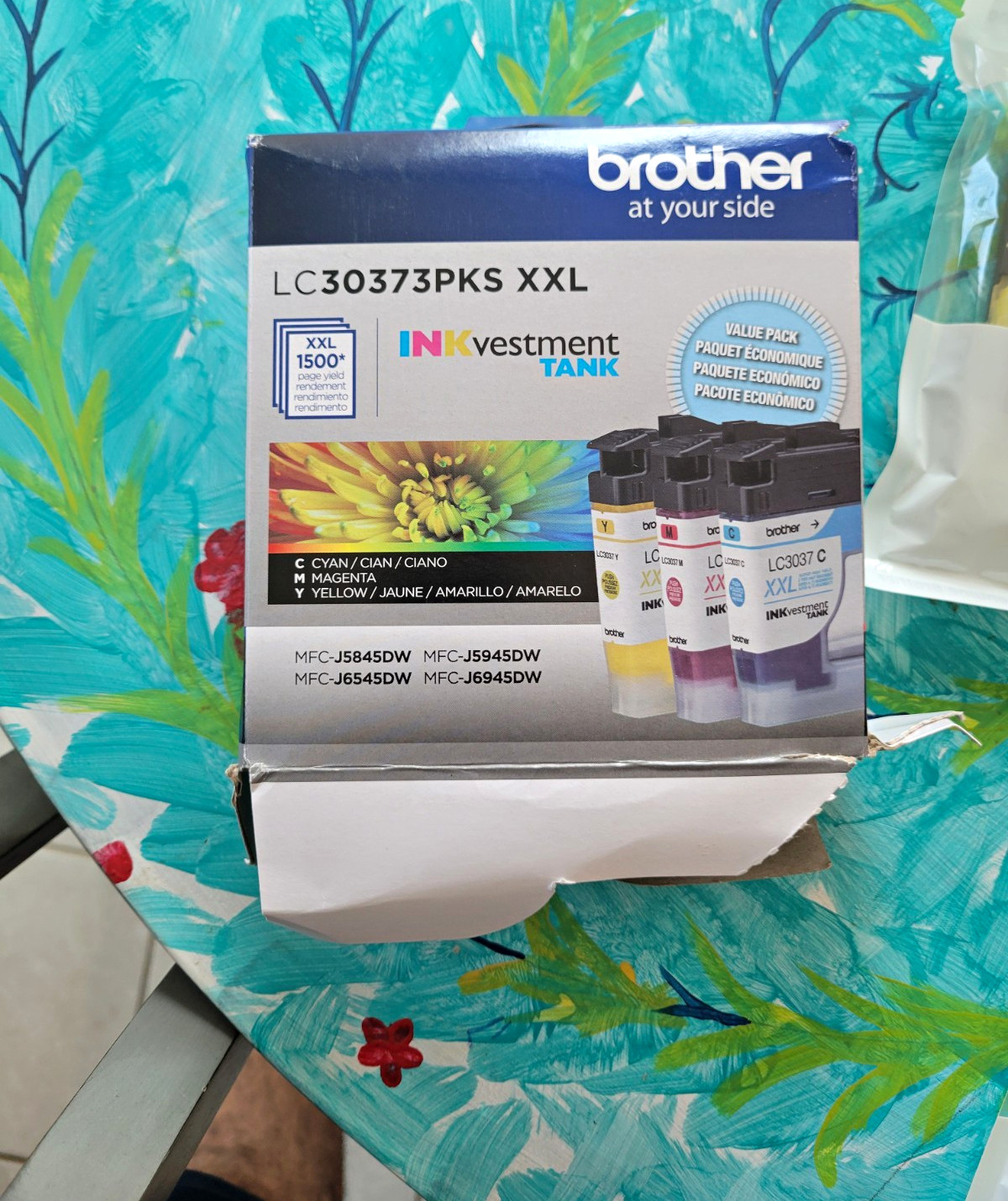 Brother LC30373PKS Multicolor INKvestment Tank Ink Cartridges - 3 Pack