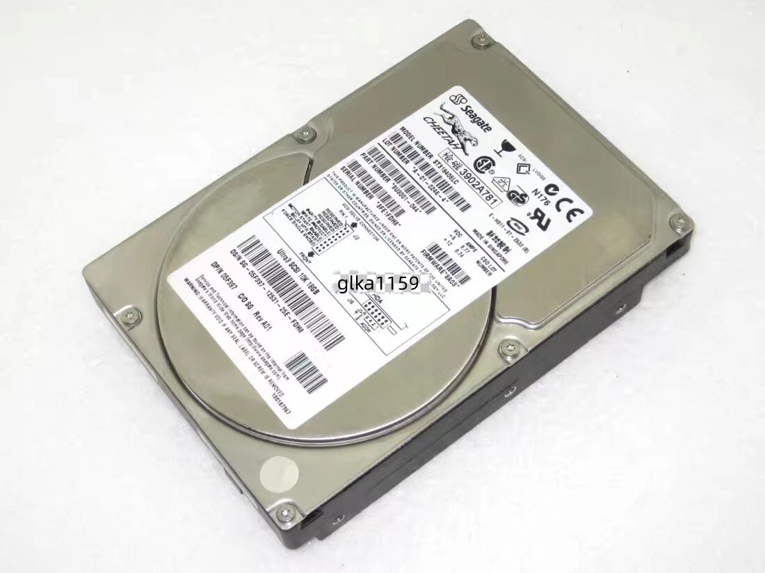 Seagate Cheetah 36ES 80PIN 18.4 GB,Internal,10000 RPM,3.5" ST318406LC Hard Drive