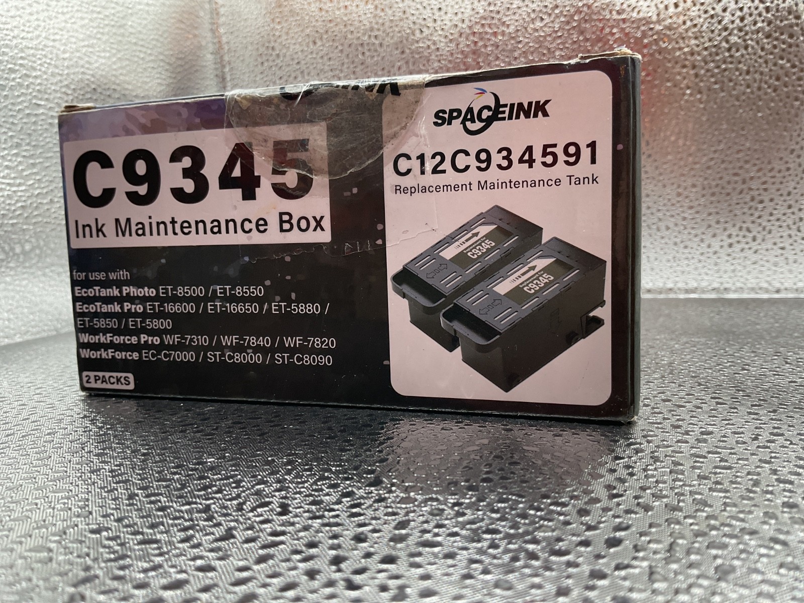 Spaceink Ink Maintenance Box model C9345 (part # C12C934591) 2 pack
