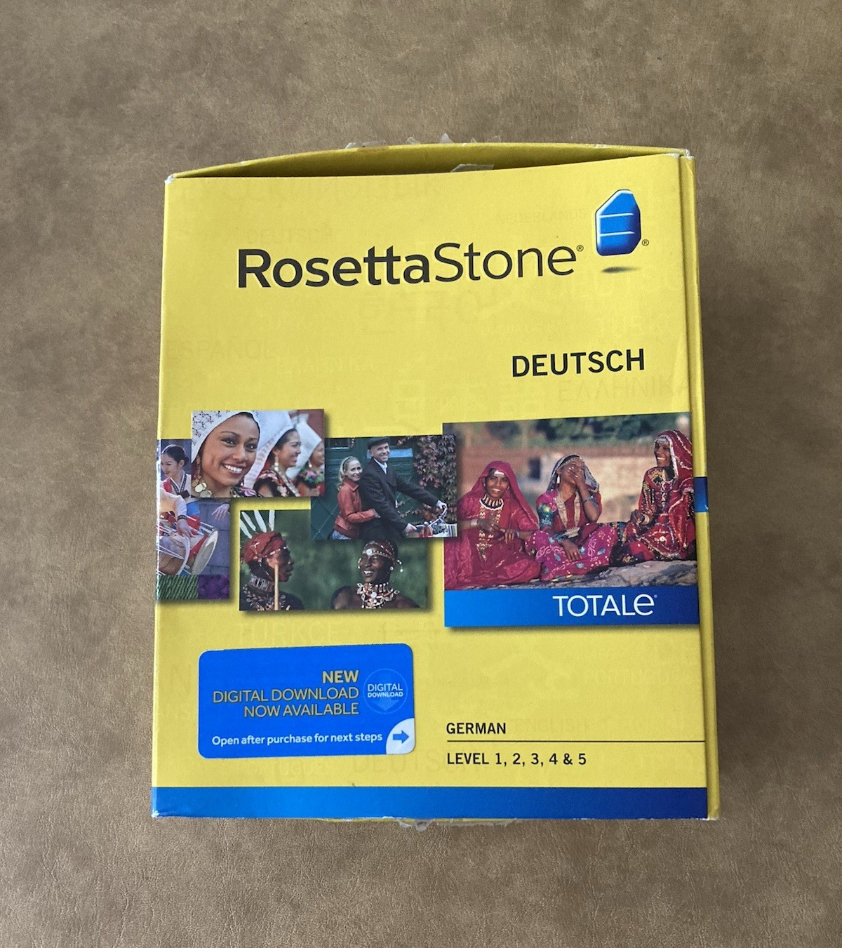 Rosetta Stone German Deutsch Version Level 1-5 (5) Disc Set + Audio