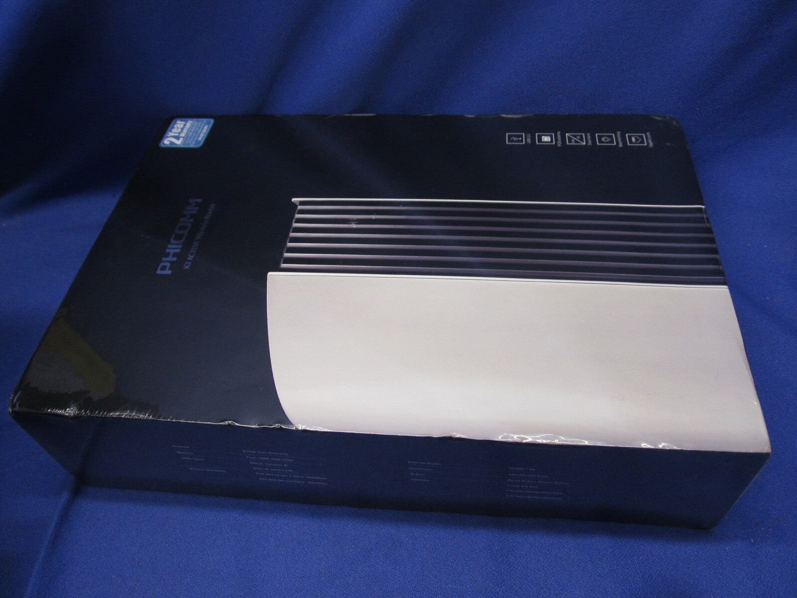Phicomm K3 AC3150 Dual Band Gigabit WiFi Router (Space Silver) Sealed