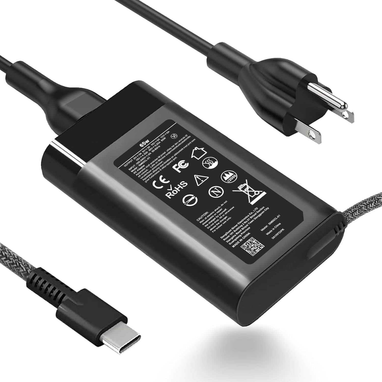 Charger for HP Laptop Computer 65W 45W USB C Fast Power Adapter, New Slim Type C