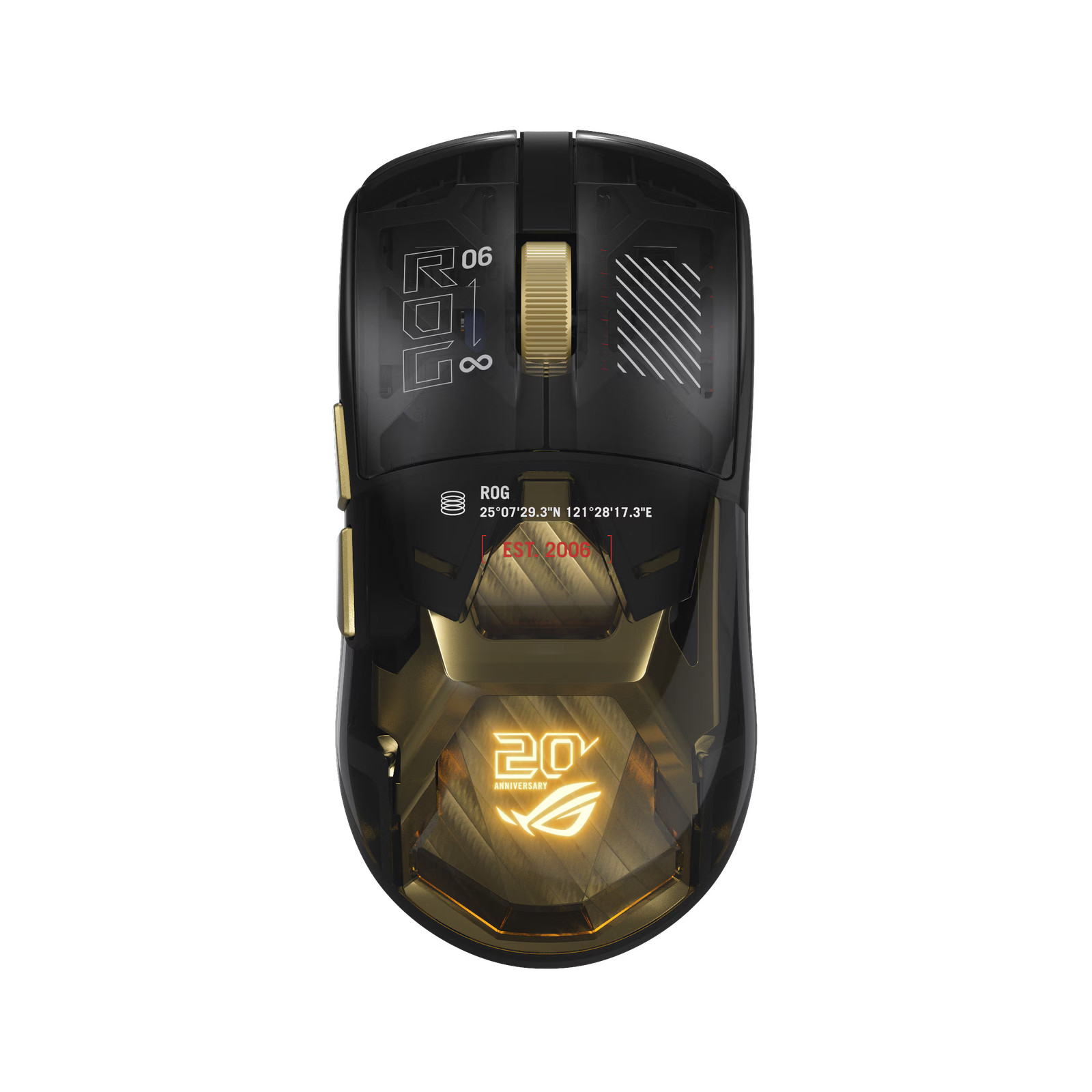 ASUS - ROG Harpe II Extreme Lightweight Optical Gaming Mouse with ROG SpeedNo...